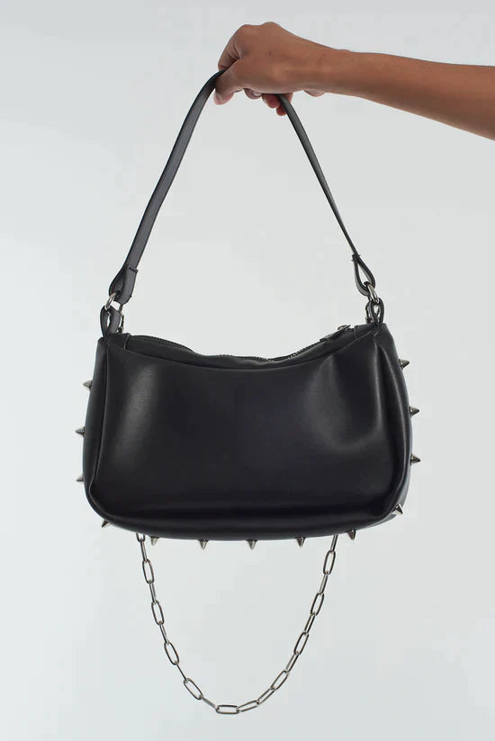 STUDDED CHARM FAUX LEATHER BAG - EXCLUSIVE Bags from THE RAGGED PRIEST - Just $65.00! SHOP NOW AT IAMINHATELOVE BOTH IN STORE FOR CYPRUS AND ONLINE WORLDWIDE