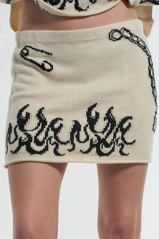 TRUANT SKIRT - EXCLUSIVE Knitwear from THE RAGGED PRIEST - Just $49.00! SHOP NOW AT IAMINHATELOVE BOTH IN STORE FOR CYPRUS AND ONLINE WORLDWIDE