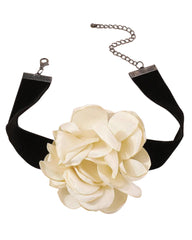THE HARRY INSPIRED CORSAGE FLOWER CHOKER - LIGHT - EXCLUSIVE Jewellery from HEYIAMINHATELOVE - Just $10.00! SHOP NOW AT IAMINHATELOVE BOTH IN STORE FOR CYPRUS AND ONLINE WORLDWIDE