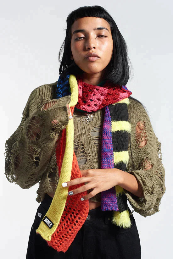 SPLICED SCARF - EXCLUSIVE Bandana / scarf from THE RAGGED PRIEST - Just $49.00! SHOP NOW AT IAMINHATELOVE BOTH IN STORE FOR CYPRUS AND ONLINE WORLDWIDE