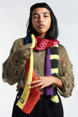 SPLICED SCARF - EXCLUSIVE Bandana / scarf from THE RAGGED PRIEST - Just $49.00! SHOP NOW AT IAMINHATELOVE BOTH IN STORE FOR CYPRUS AND ONLINE WORLDWIDE