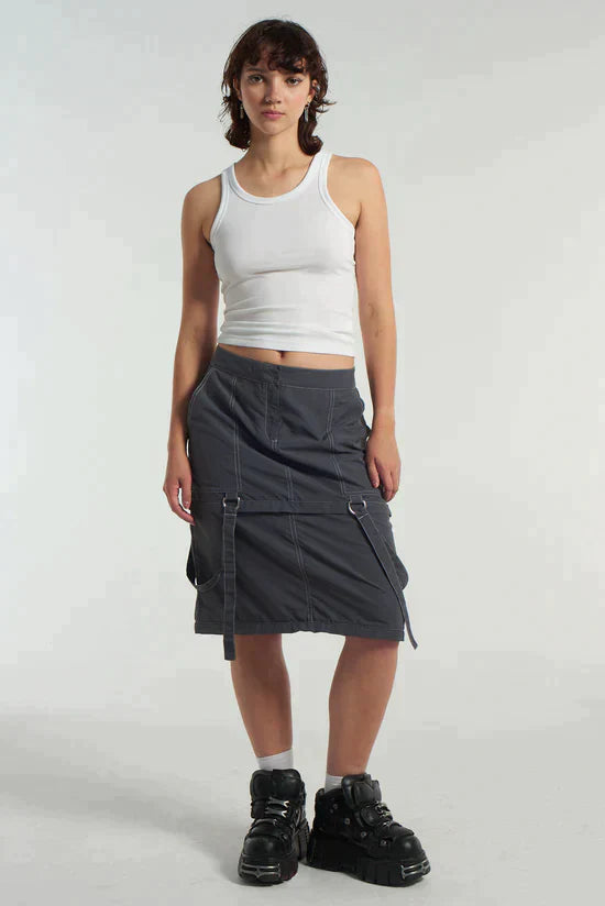 ZIP OFF PARACHUTE SKIRT - EXCLUSIVE  from THE RAGGED PRIEST - Just €57! SHOP NOW AT IAMINHATELOVE BOTH IN STORE FOR CYPRUS AND ONLINE WORLDWIDE @ IAMINHATELOVE.COM