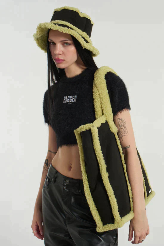 BORG FAUX FUR BUCKET HAT - EXCLUSIVE Hats from THE RAGGED PRIEST - Just $38.00! SHOP NOW AT IAMINHATELOVE BOTH IN STORE FOR CYPRUS AND ONLINE WORLDWIDE