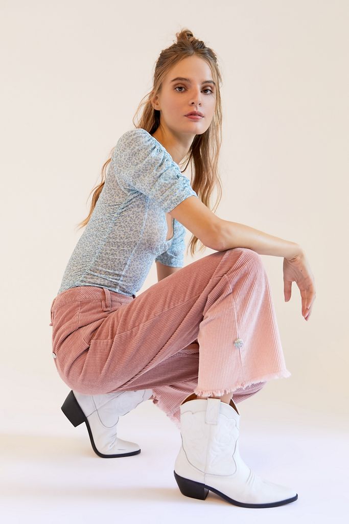 THE FADE PANT - BABY PINK  - VIA HOUSE OF SUNNY | Only €54 | NOW AVAILABLE TO SHOP at IAMINHATELOVE
