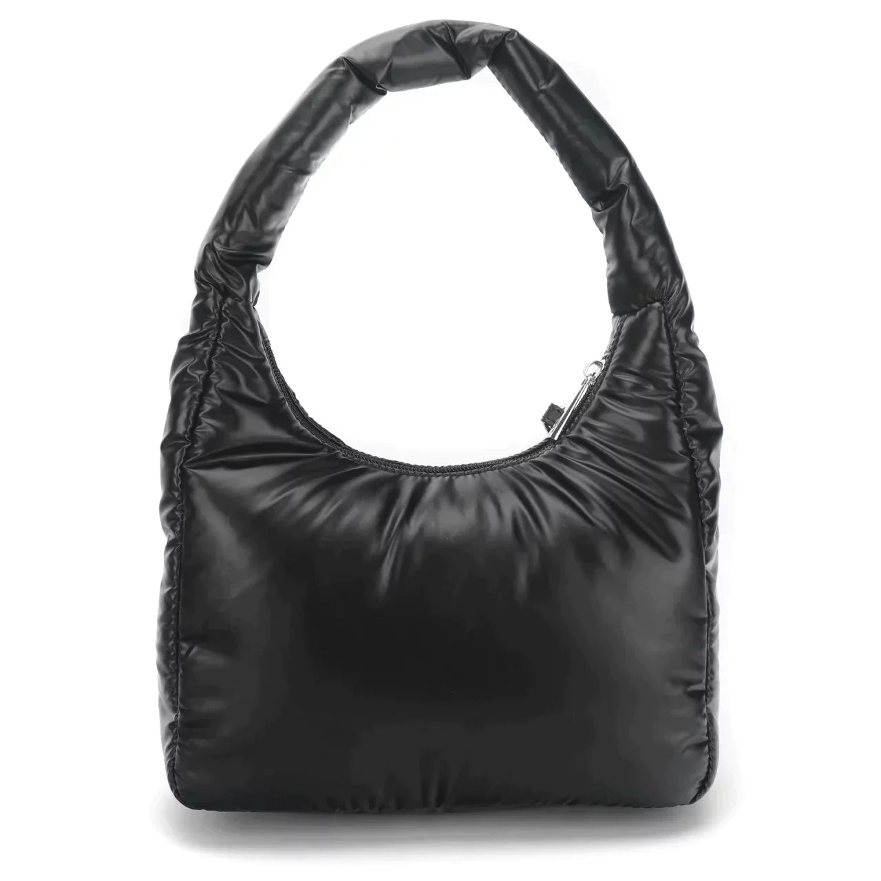 THE SOFIA PADDED MINI SHOULDER BAG - BLACK  - VIA SILFEN | Only €62 | NOW AVAILABLE TO SHOP at IAMINHATELOVE