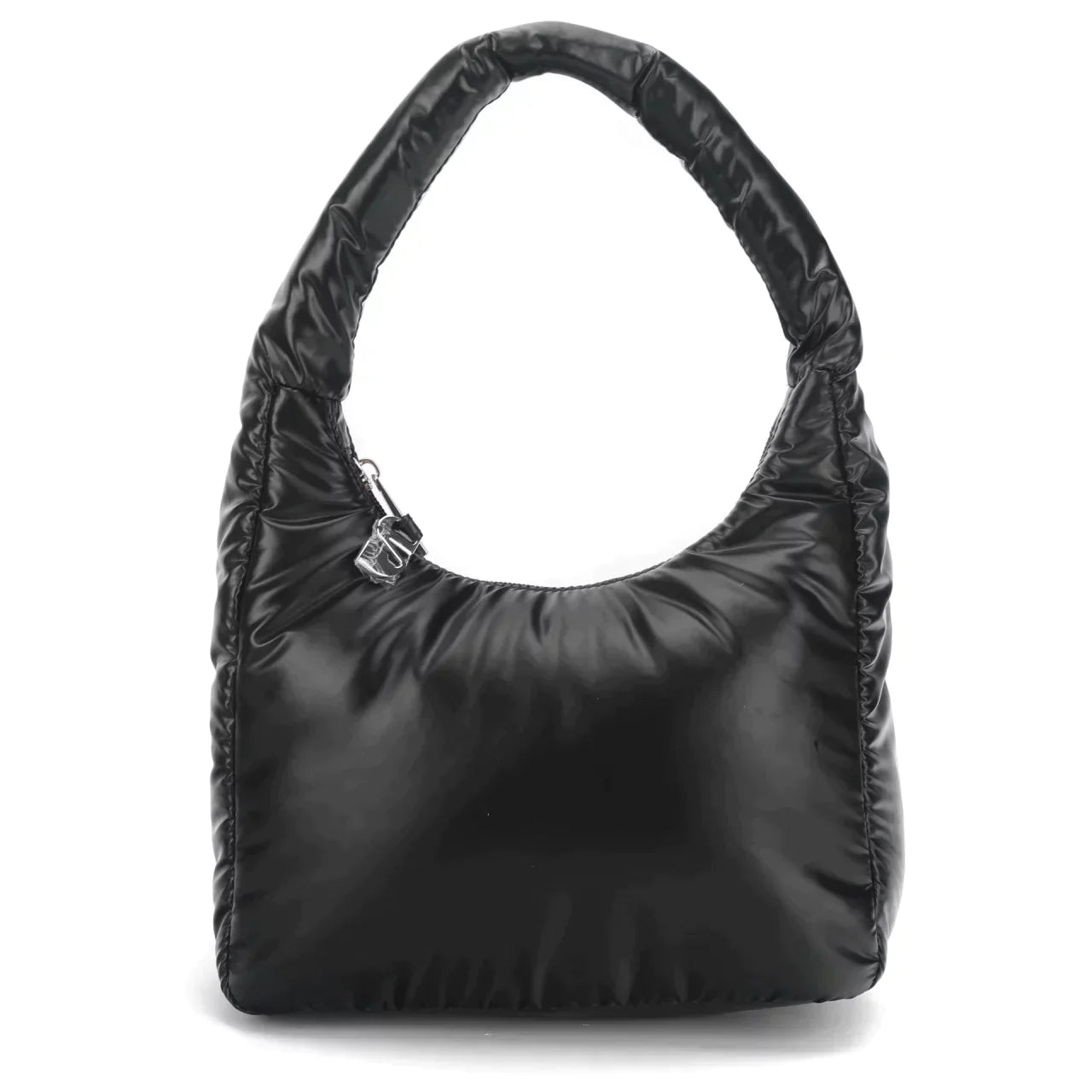 THE SOFIA PADDED MINI SHOULDER BAG - BLACK  - VIA SILFEN | Only €62 | NOW AVAILABLE TO SHOP at IAMINHATELOVE