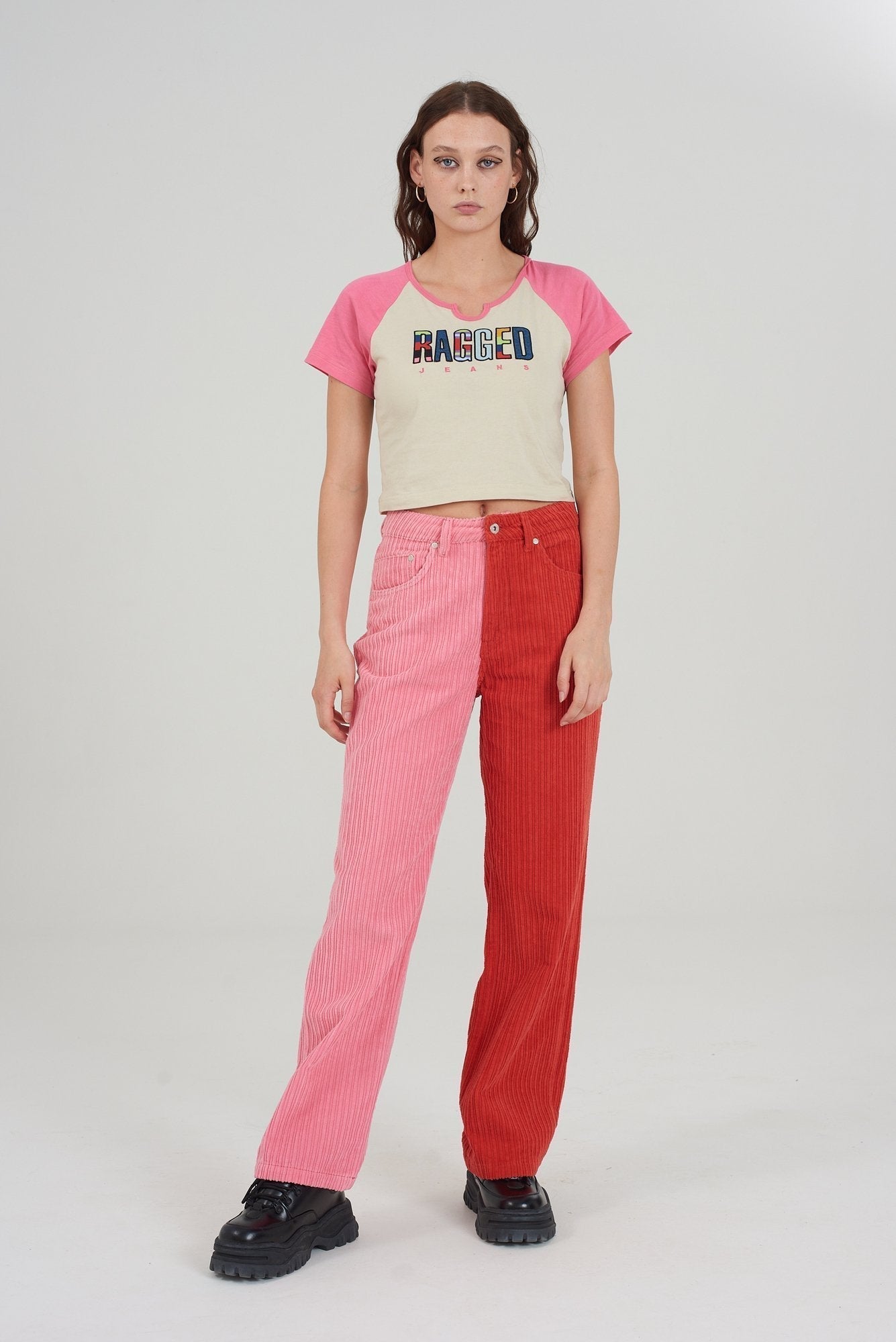 STRIP DAD DENIM - EXCLUSIVE Denim from THE RAGGED PRIEST - Just $54.00! SHOP NOW AT IAMINHATELOVE BOTH IN STORE FOR CYPRUS AND ONLINE WORLDWIDE