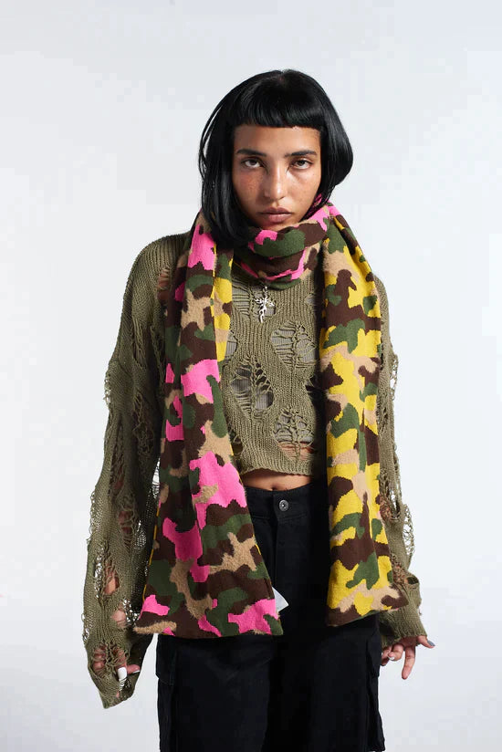 CAMO SCARF - EXCLUSIVE Bandana / scarf from THE RAGGED PRIEST - Just €46! SHOP NOW AT IAMINHATELOVE BOTH IN STORE FOR CYPRUS AND ONLINE WORLDWIDE @ IAMINHATELOVE.COM