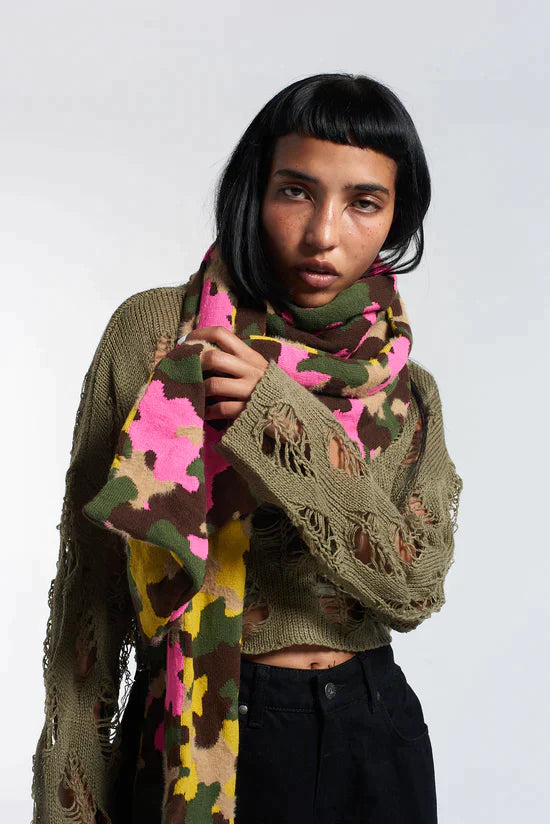 CAMO SCARF - EXCLUSIVE Bandana / scarf from THE RAGGED PRIEST - Just $46.00! SHOP NOW AT IAMINHATELOVE BOTH IN STORE FOR CYPRUS AND ONLINE WORLDWIDE