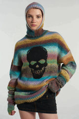 SPACEDYE SKULL KNIT - EXCLUSIVE Knitwear from THE RAGGED PRIEST - Just $72.00! SHOP NOW AT IAMINHATELOVE BOTH IN STORE FOR CYPRUS AND ONLINE WORLDWIDE