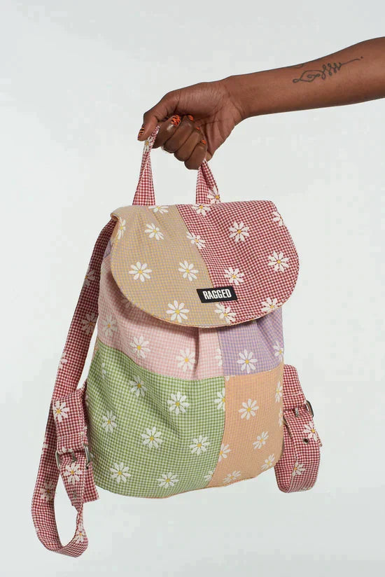 MEADOW DAISY GINGHAM BACKPACK - EXCLUSIVE Bags from THE RAGGED PRIEST - Just $49.00! SHOP NOW AT IAMINHATELOVE BOTH IN STORE FOR CYPRUS AND ONLINE WORLDWIDE