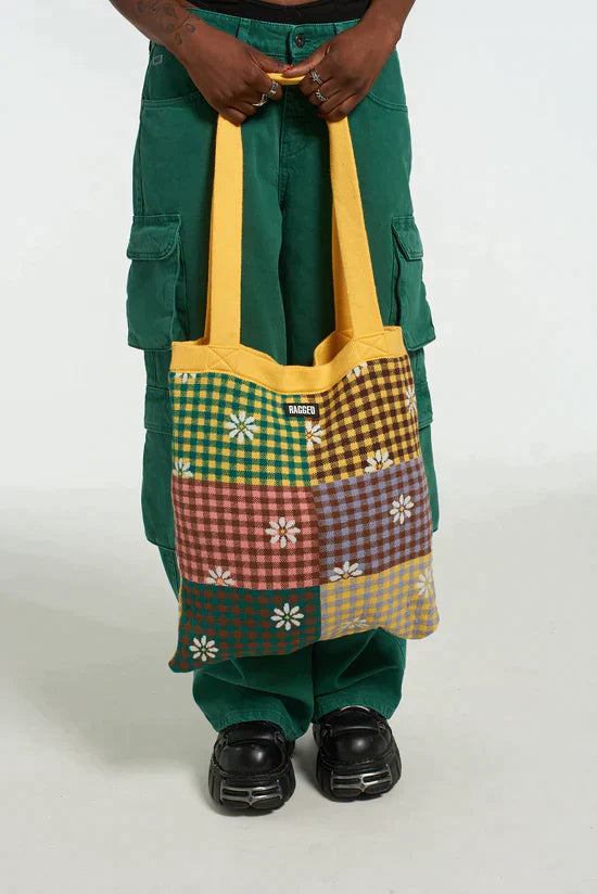 PEACEFUL KNITTED TOTE BAG  - VIA THE RAGGED PRIEST | Only €45 | NOW AVAILABLE TO SHOP at IAMINHATELOVE