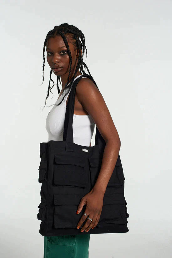 SLEEPOVER CARGO TOTE BAG - EXCLUSIVE Bags from THE RAGGED PRIEST - Just $55.00! SHOP NOW AT IAMINHATELOVE BOTH IN STORE FOR CYPRUS AND ONLINE WORLDWIDE