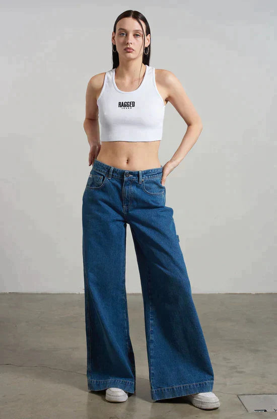 SWEEPER DAD DENIM - BLUE JEAN - EXCLUSIVE Denim from THE RAGGED PRIEST - Just $79.00! SHOP NOW AT IAMINHATELOVE BOTH IN STORE FOR CYPRUS AND ONLINE WORLDWIDE