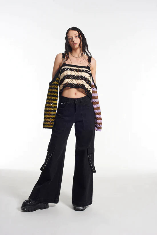 TRIGGER COLD SHOULDER KNIT - EXCLUSIVE Knitwear from THE RAGGED PRIEST - Just $51.00! SHOP NOW AT IAMINHATELOVE BOTH IN STORE FOR CYPRUS AND ONLINE WORLDWIDE