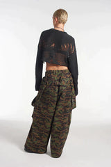 COMMANDER CAMO PARACHUTE PANTS - EXCLUSIVE Pants from THE RAGGED PRIEST - Just €76! SHOP NOW AT IAMINHATELOVE BOTH IN STORE FOR CYPRUS AND ONLINE WORLDWIDE @ IAMINHATELOVE.COM