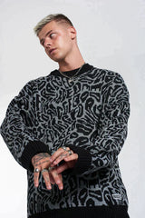 CRYPTIC KNIT - EXCLUSIVE Knitwear from THE RAGGED PRIEST - Just $67.00! SHOP NOW AT IAMINHATELOVE BOTH IN STORE FOR CYPRUS AND ONLINE WORLDWIDE