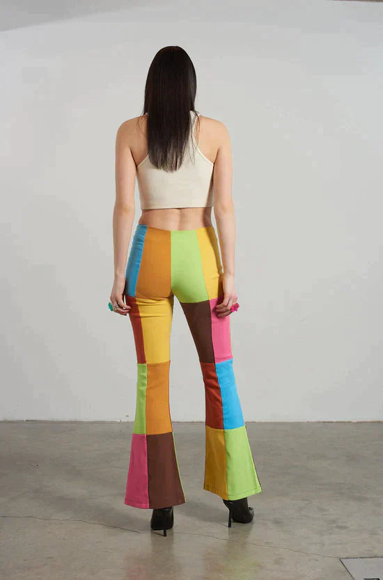 JACKPOT PANELLED FLARED PANT - EXCLUSIVE Pants from THE RAGGED PRIEST - Just $49.00! SHOP NOW AT IAMINHATELOVE BOTH IN STORE FOR CYPRUS AND ONLINE WORLDWIDE