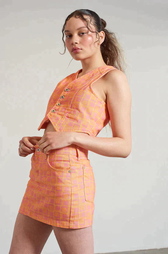 DOLL MICRO MINI DENIM SKIRT  - VIA THE RAGGED PRIEST | Only €41 | NOW AVAILABLE TO SHOP at IAMINHATELOVE