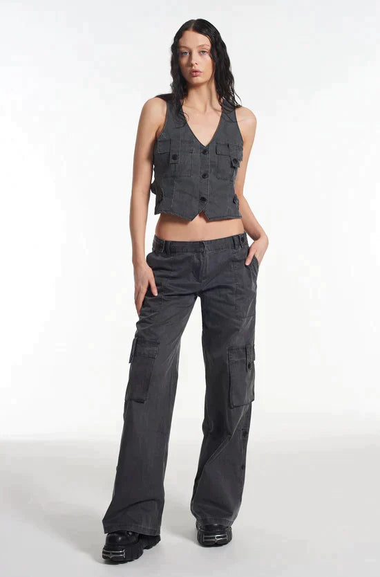 STOMPER DRILL PANT - EXCLUSIVE Pants from THE RAGGED PRIEST - Just $67.00! SHOP NOW AT IAMINHATELOVE BOTH IN STORE FOR CYPRUS AND ONLINE WORLDWIDE