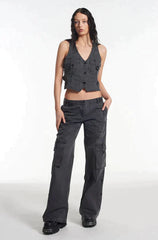 STOMPER DRILL PANT - EXCLUSIVE Pants from THE RAGGED PRIEST - Just $67.00! SHOP NOW AT IAMINHATELOVE BOTH IN STORE FOR CYPRUS AND ONLINE WORLDWIDE