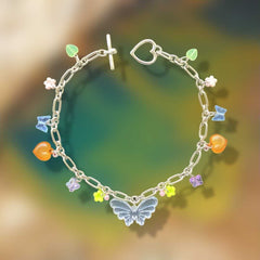 THE BUTTERFLY SEMI CHOKER BEADED CHAIN NECKLACE - EXCLUSIVE Jewelry from SOFT RUINS - Just $40.00! SHOP NOW AT IAMINHATELOVE BOTH IN STORE FOR CYPRUS AND ONLINE WORLDWIDE