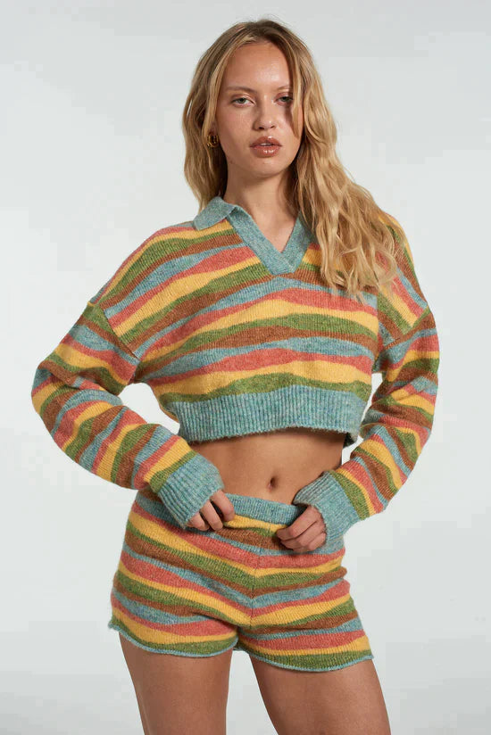 THE HORIZON CROP JUMPER - EXCLUSIVE Knitwear from MILK.IT - Just $79.00! SHOP NOW AT IAMINHATELOVE BOTH IN STORE FOR CYPRUS AND ONLINE WORLDWIDE