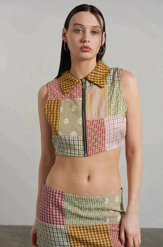JESSIE CROPPED SHIRT  - VIA THE RAGGED PRIEST | Only €32 | NOW AVAILABLE TO SHOP at IAMINHATELOVE