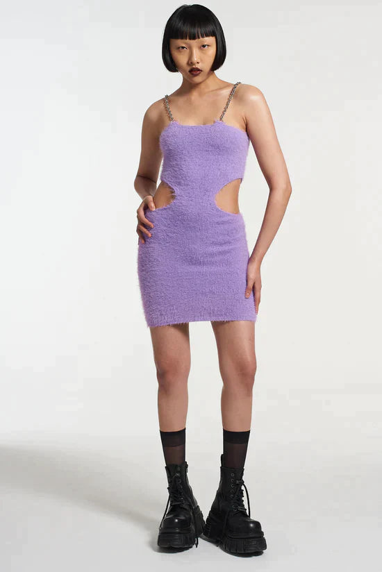 VENUS FLUFFY MINI CUT OUT DRESS - EXCLUSIVE Dresses from THE RAGGED PRIEST - Just $78.00! SHOP NOW AT IAMINHATELOVE BOTH IN STORE FOR CYPRUS AND ONLINE WORLDWIDE