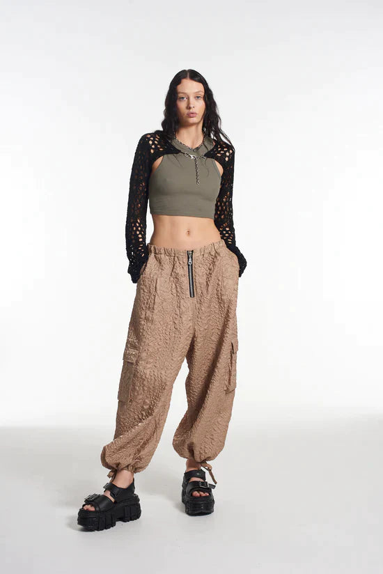 STORM PARACHUTE PANTS - EXCLUSIVE Pants from THE RAGGED PRIEST - Just $67.00! SHOP NOW AT IAMINHATELOVE BOTH IN STORE FOR CYPRUS AND ONLINE WORLDWIDE