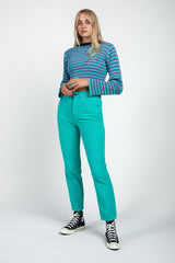 JUMBO PANT - TEAL - EXCLUSIVE Pants from THE RAGGED PRIEST - Just $48.00! SHOP NOW AT IAMINHATELOVE BOTH IN STORE FOR CYPRUS AND ONLINE WORLDWIDE