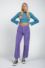 JUMBO PANT - PURPLE - EXCLUSIVE Pants from THE RAGGED PRIEST - Just €48! SHOP NOW AT IAMINHATELOVE BOTH IN STORE FOR CYPRUS AND ONLINE WORLDWIDE @ IAMINHATELOVE.COM