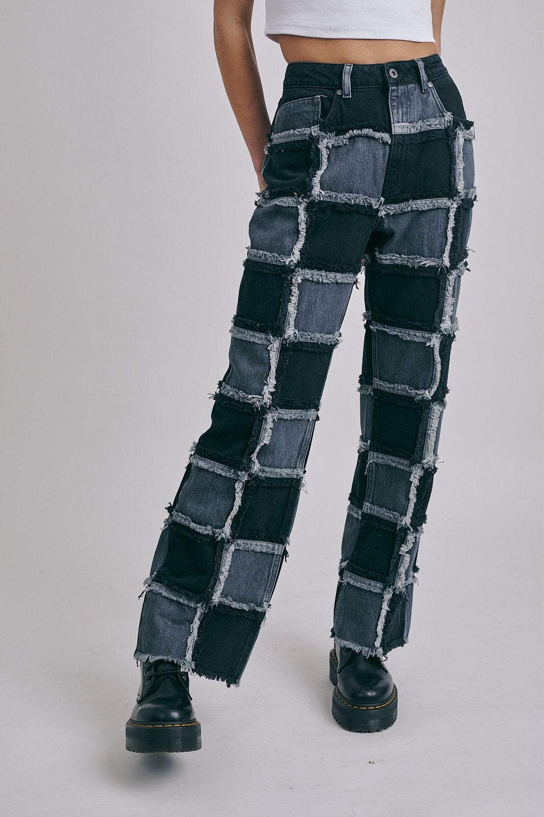 MUSE DENIM - CHARCOAL - EXCLUSIVE Denim from THE RAGGED PRIEST - Just $66.00! SHOP NOW AT IAMINHATELOVE BOTH IN STORE FOR CYPRUS AND ONLINE WORLDWIDE