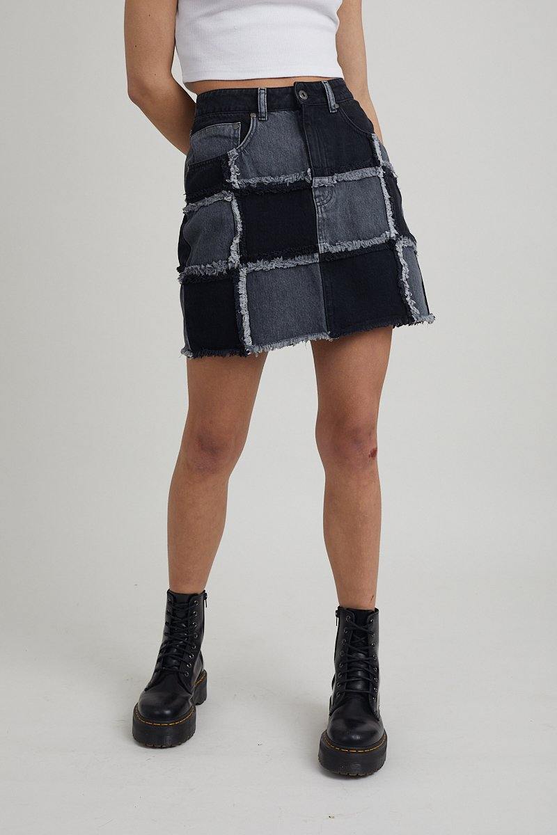 RESOLUTE SKIRT - CHARCOAL - EXCLUSIVE Skirts from IAMINHATELOVE - Just $54.00! SHOP NOW AT IAMINHATELOVE BOTH IN STORE FOR CYPRUS AND ONLINE WORLDWIDE