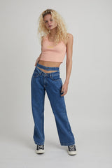 BUG DENIM - LIGHT BLUE - EXCLUSIVE Denim from THE RAGGED PRIEST - Just $50.00! SHOP NOW AT IAMINHATELOVE BOTH IN STORE FOR CYPRUS AND ONLINE WORLDWIDE