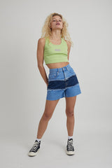 INFRINGEMENT SHORTS - LIGHT DENIM - EXCLUSIVE Denim from THE RAGGED PRIEST - Just $54.00! SHOP NOW AT IAMINHATELOVE BOTH IN STORE FOR CYPRUS AND ONLINE WORLDWIDE