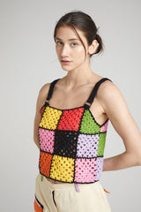 PICNIC CROCHET VEST - EXCLUSIVE Tee from THE RAGGED PRIEST - Just $33.00! SHOP NOW AT IAMINHATELOVE BOTH IN STORE FOR CYPRUS AND ONLINE WORLDWIDE