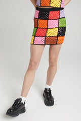 GATHERING CROCHET SKIRT - EXCLUSIVE Skirts from THE RAGGED PRIEST - Just $49.00! SHOP NOW AT IAMINHATELOVE BOTH IN STORE FOR CYPRUS AND ONLINE WORLDWIDE