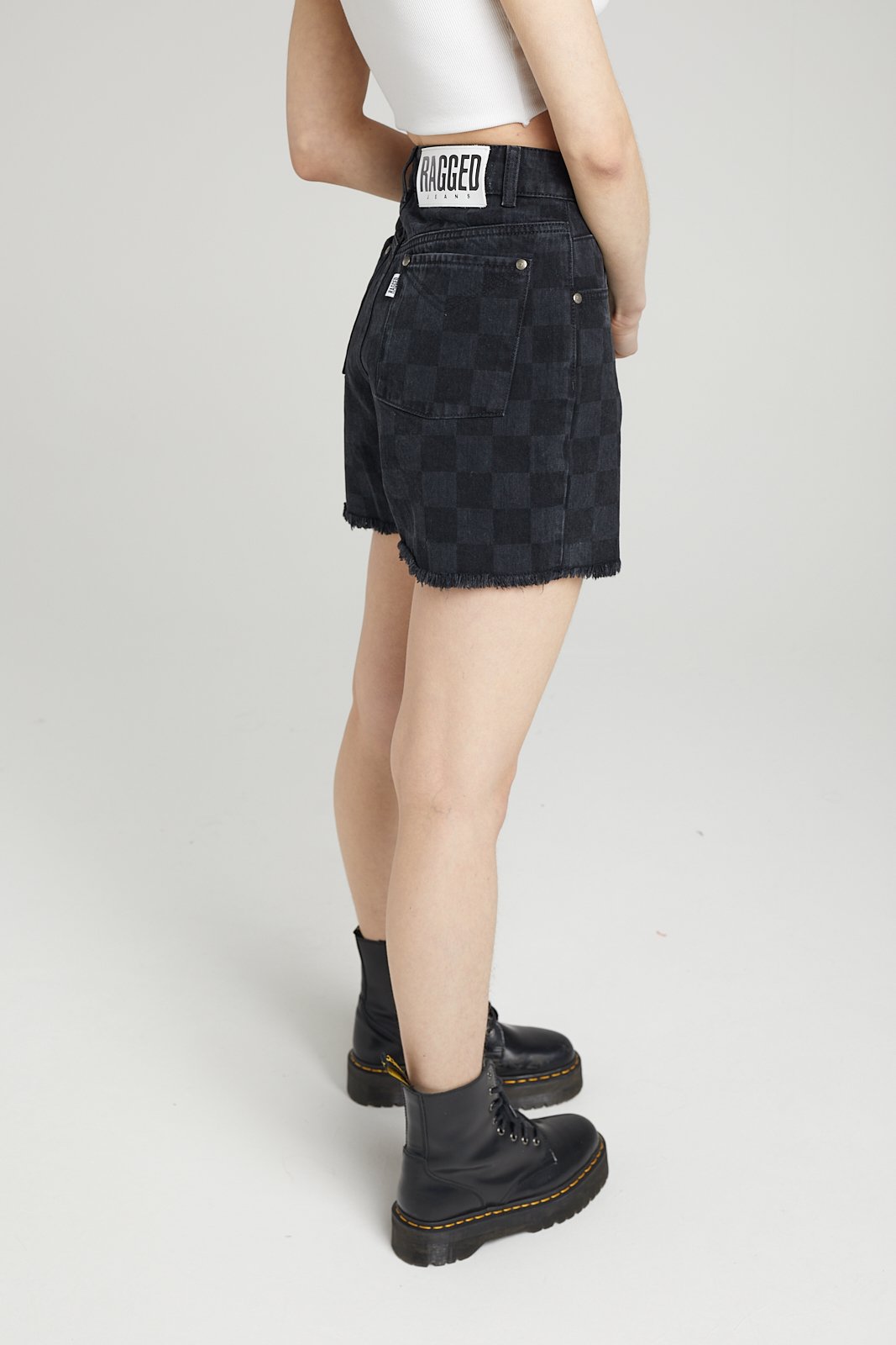 RAVE DENIM SHORTS - CHARCOAL - EXCLUSIVE Denim from THE RAGGED PRIEST - Just $48.95! SHOP NOW AT IAMINHATELOVE BOTH IN STORE FOR CYPRUS AND ONLINE WORLDWIDE