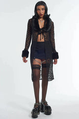 RITUAL LACE CARDI - EXCLUSIVE Tops from THE RAGGED PRIEST - Just $88.00! SHOP NOW AT IAMINHATELOVE BOTH IN STORE FOR CYPRUS AND ONLINE WORLDWIDE