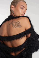 SLASHED KNIT W/ OPEN BACK - EXCLUSIVE Knitwear from THE RAGGED PRIEST - Just $55! SHOP NOW AT IAMINHATELOVE BOTH IN STORE FOR CYPRUS AND ONLINE WORLDWIDE