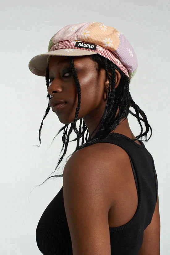 FLOWER CHILD BAKER BOY HAT - EXCLUSIVE BUCKET HATS from THE RAGGED PRIEST - Just $42.00! SHOP NOW AT IAMINHATELOVE BOTH IN STORE FOR CYPRUS AND ONLINE WORLDWIDE
