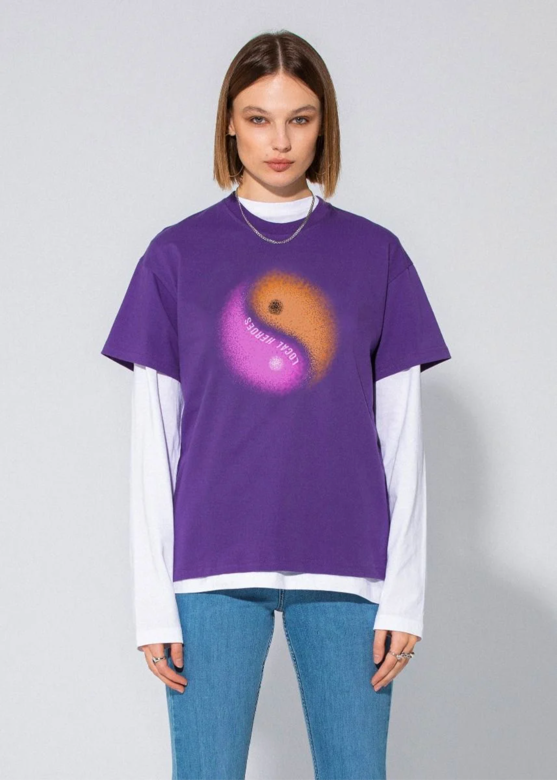 YIN YANG TEE  - VIA LOCAL HEROES | Only €34 | NOW AVAILABLE TO SHOP at IAMINHATELOVE