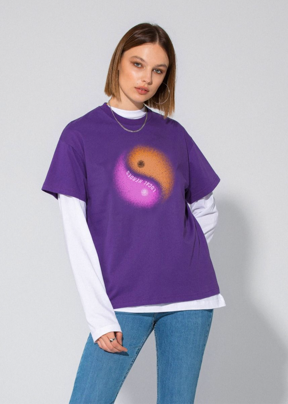 YIN YANG TEE  - VIA LOCAL HEROES | Only €34 | NOW AVAILABLE TO SHOP at IAMINHATELOVE