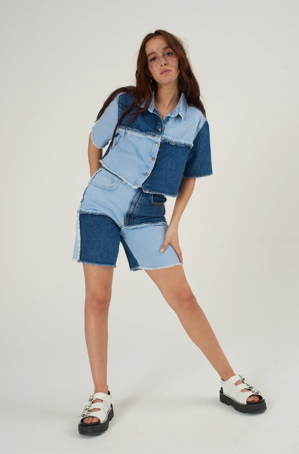 FIELD DENIM SHORTS - EXCLUSIVE Denim from THE RAGGED PRIEST - Just $48.95! SHOP NOW AT IAMINHATELOVE BOTH IN STORE FOR CYPRUS AND ONLINE WORLDWIDE