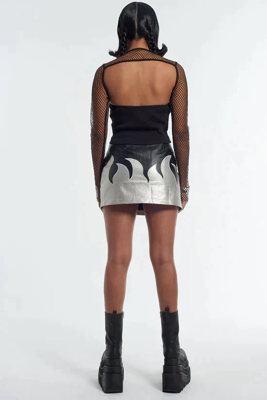 SCORCH MINI SKIRT - EXCLUSIVE Mini Skirts from THE RAGGED PRIEST - Just €54! SHOP NOW AT IAMINHATELOVE BOTH IN STORE FOR CYPRUS AND ONLINE WORLDWIDE @ IAMINHATELOVE.COM