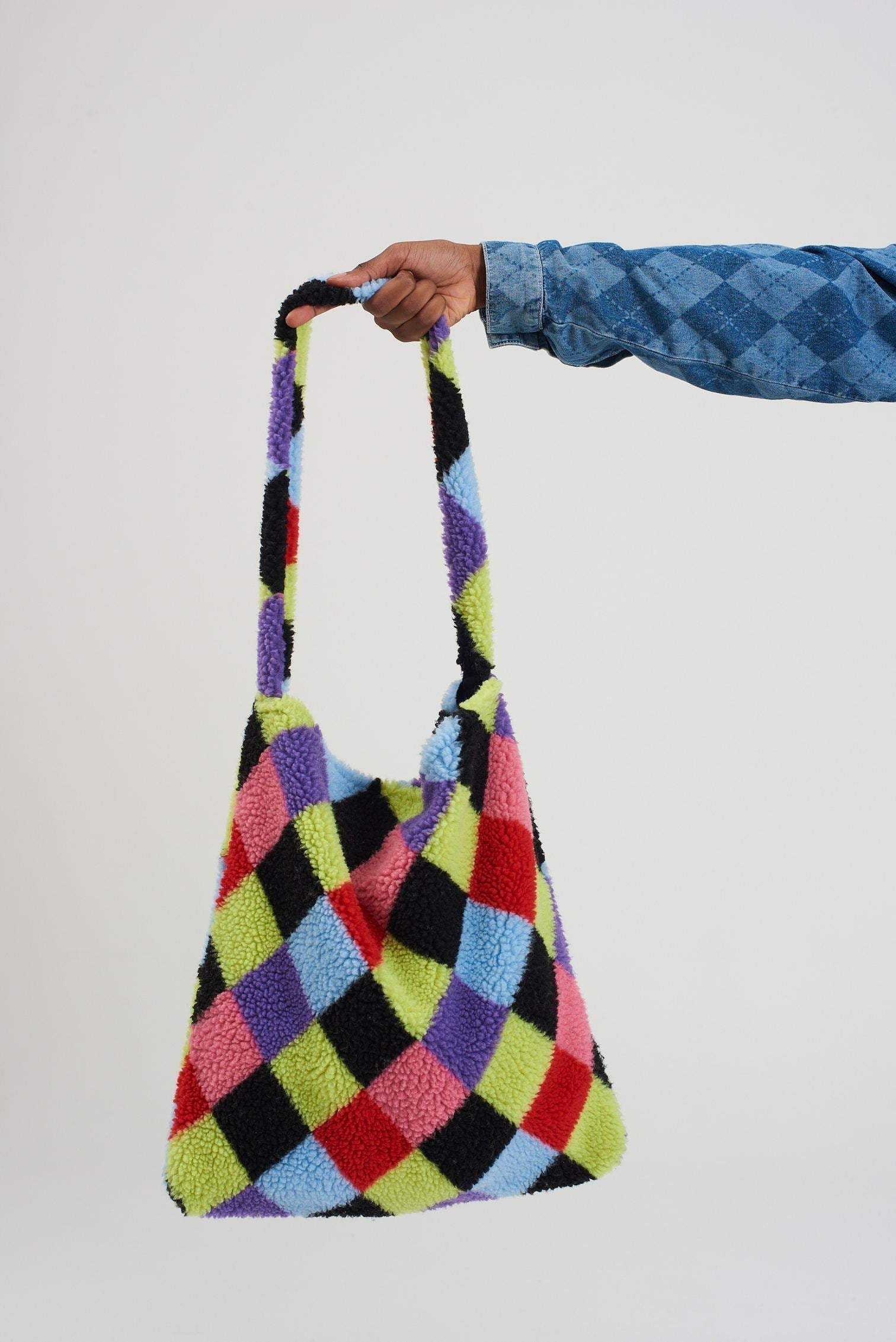 WONDER TEDDY ARGYLE TOTE BAG - EXCLUSIVE Bags from THE RAGGED PRIEST - Just $44.00! SHOP NOW AT IAMINHATELOVE BOTH IN STORE FOR CYPRUS AND ONLINE WORLDWIDE