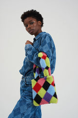 JAM TEDDY ARGYLE GRAB BAG - EXCLUSIVE Bags from THE RAGGED PRIEST - Just $42.00! SHOP NOW AT IAMINHATELOVE BOTH IN STORE FOR CYPRUS AND ONLINE WORLDWIDE