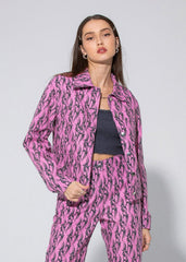 TRIBAL LOVE JACKET - PINK - EXCLUSIVE Jackets from LOCAL HEROES - Just $65.00! SHOP NOW AT IAMINHATELOVE BOTH IN STORE FOR CYPRUS AND ONLINE WORLDWIDE