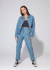TRIBAL LOVE PANT - BLUE - EXCLUSIVE Pants from LOCAL HEROES - Just $48.00! SHOP NOW AT IAMINHATELOVE BOTH IN STORE FOR CYPRUS AND ONLINE WORLDWIDE
